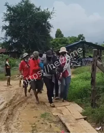 班迭棉吉抗议现场要素