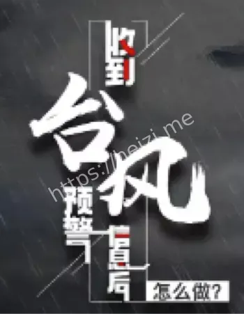 防台风应急物资清单