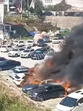 三沙镇东壁村8车烧毁事件